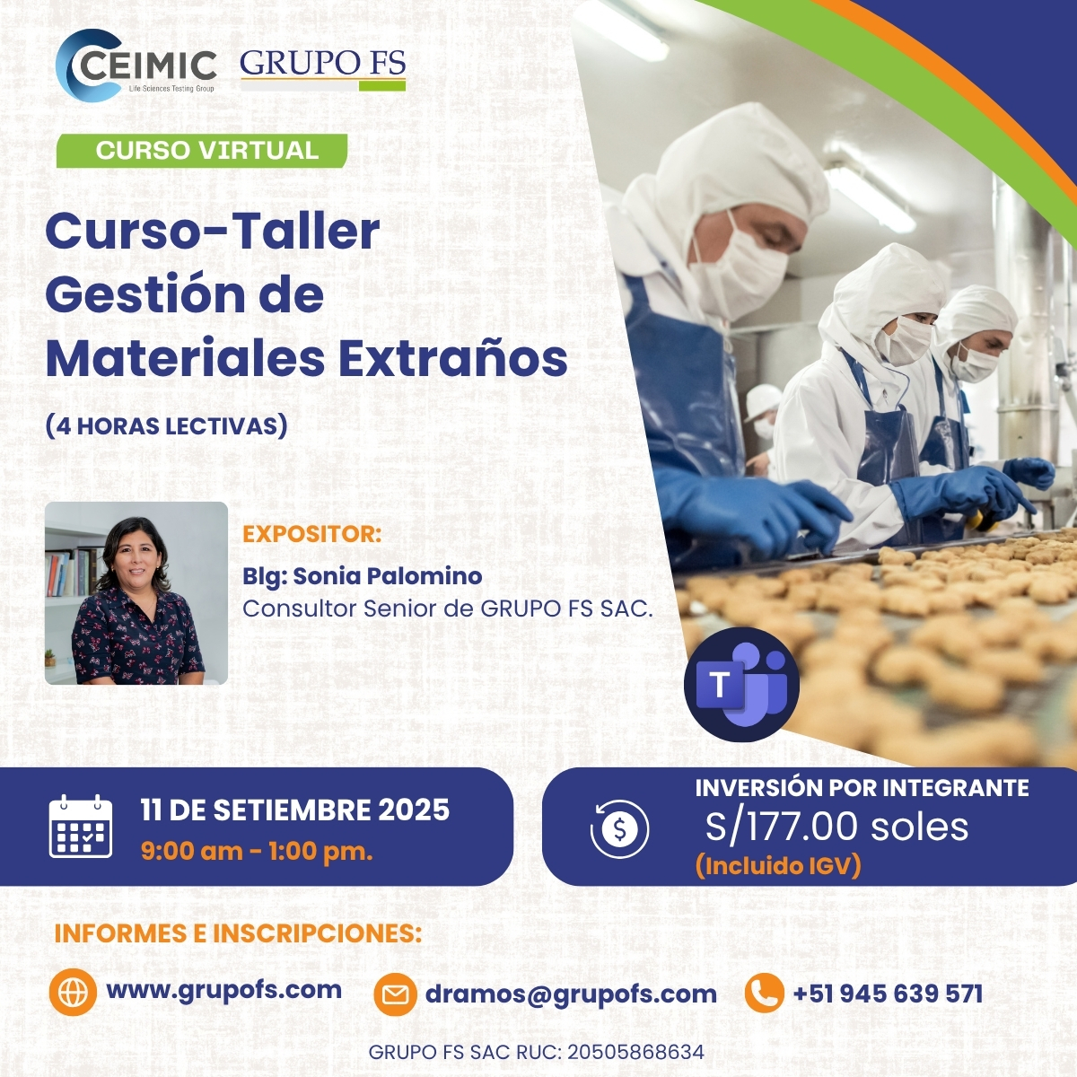 GESTIóN DE MATERIALES EXTRAñOS.